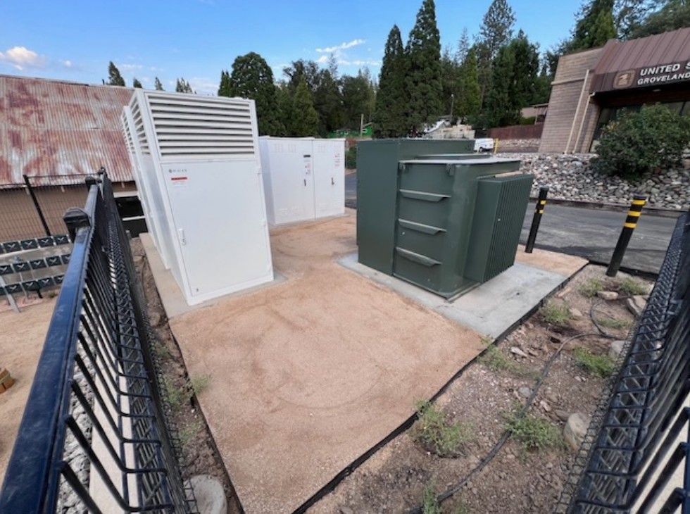 Decomposed granite base layer added for commercial landscape.