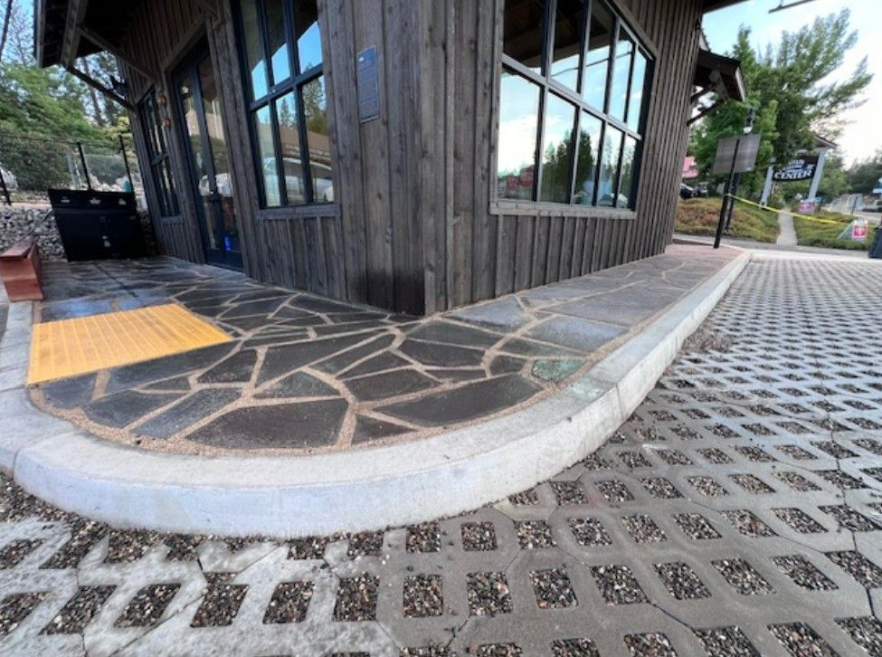 Mixing materials for pavers and granite application.