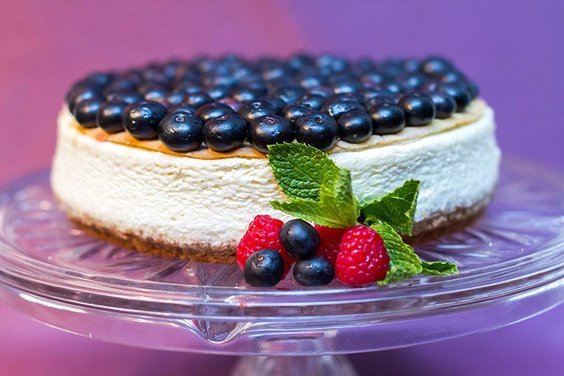 Blueberry Cheesecake — Tucson, AZ — Tracy’s Tucson Catering