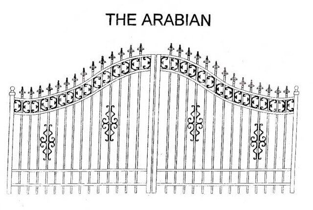 The Arabian gate - Custom gate fabrications in Plano, TX