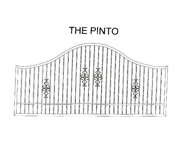 The Pinto gate - Custom gate fabrications in Plano, TX