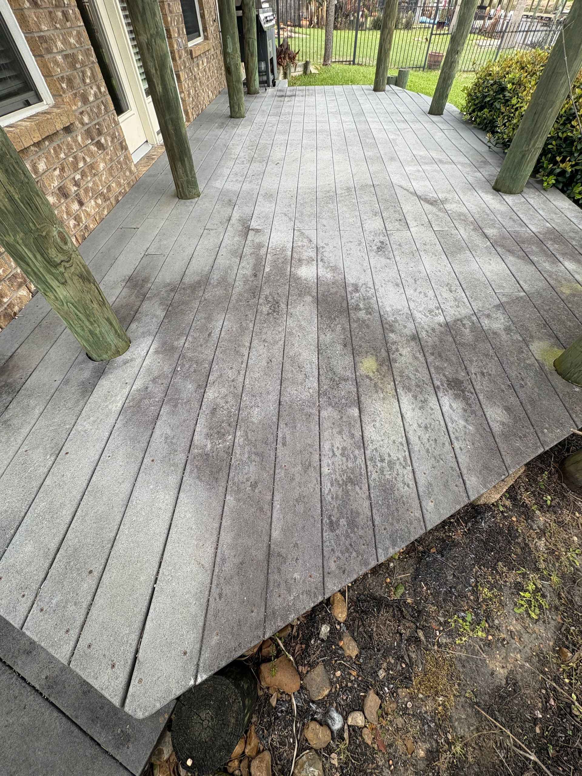 Pressure washing service