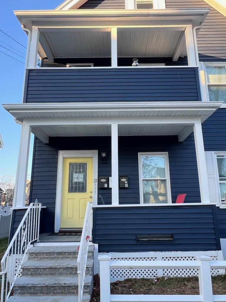 Porch Renovation Job in Melrose, MA