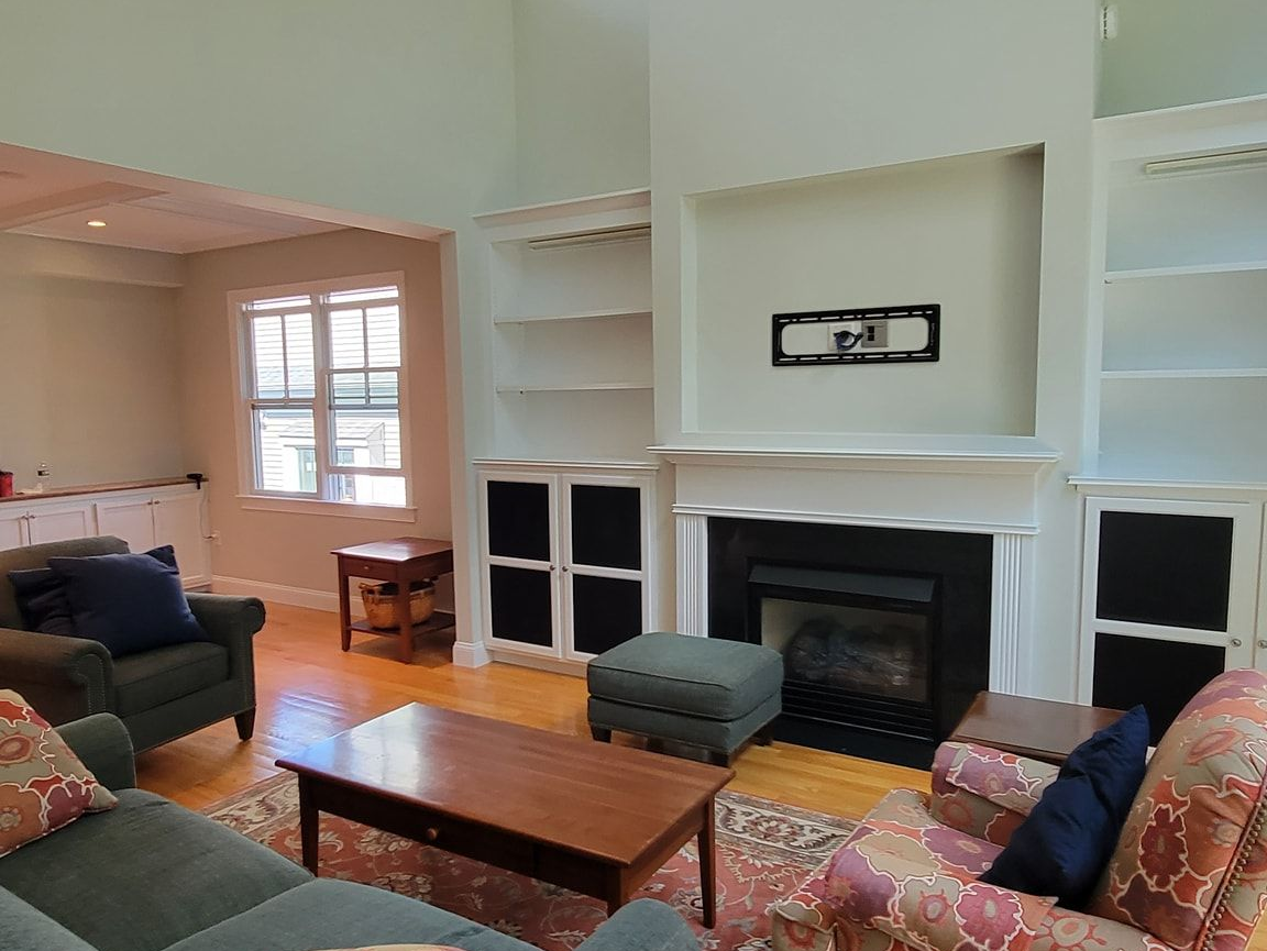 House Painters in Reading, MA, interior house paint job by New England Painting and Contracting