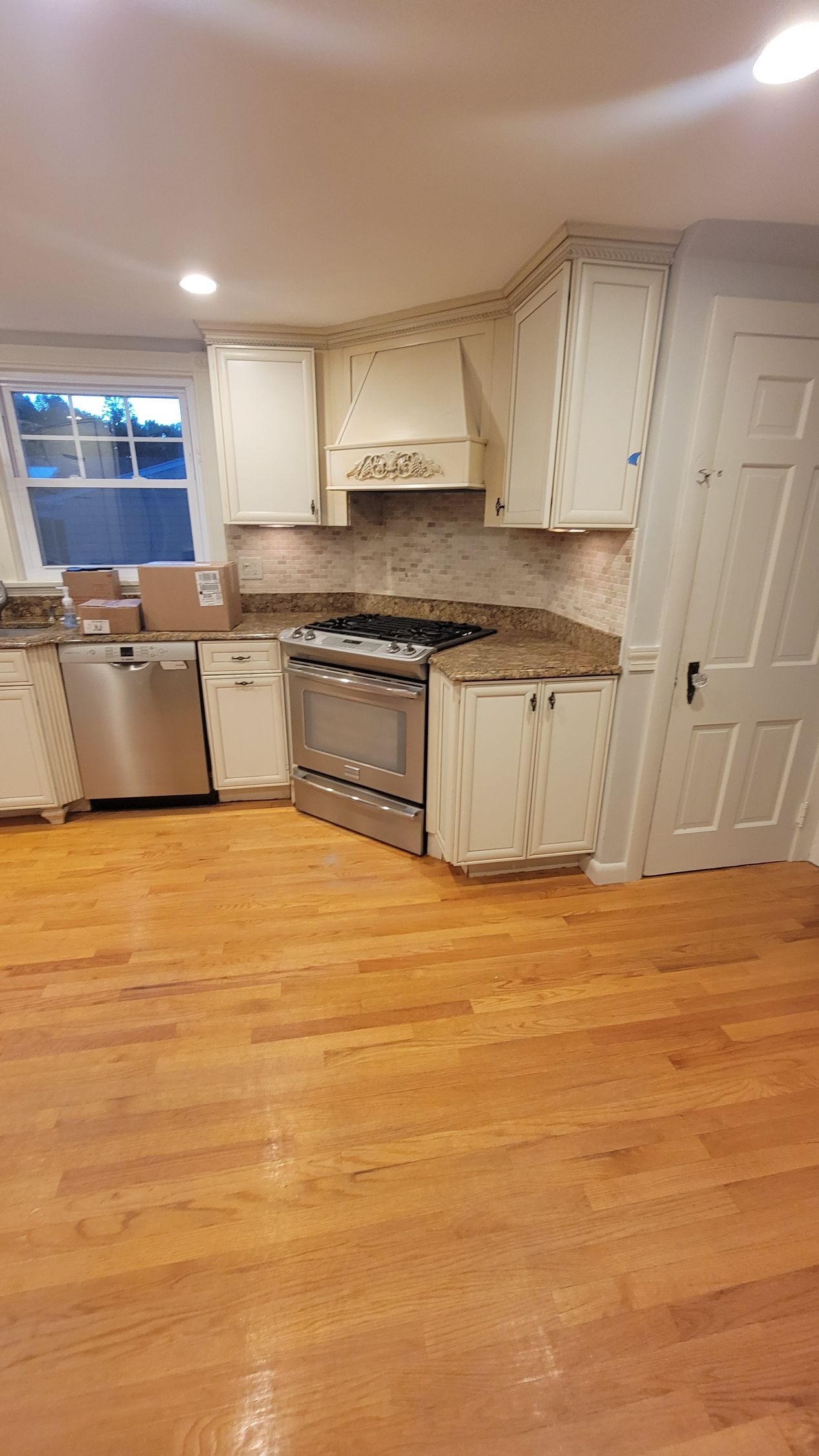 Before picture of kitchen renovation project in Melrose, MA