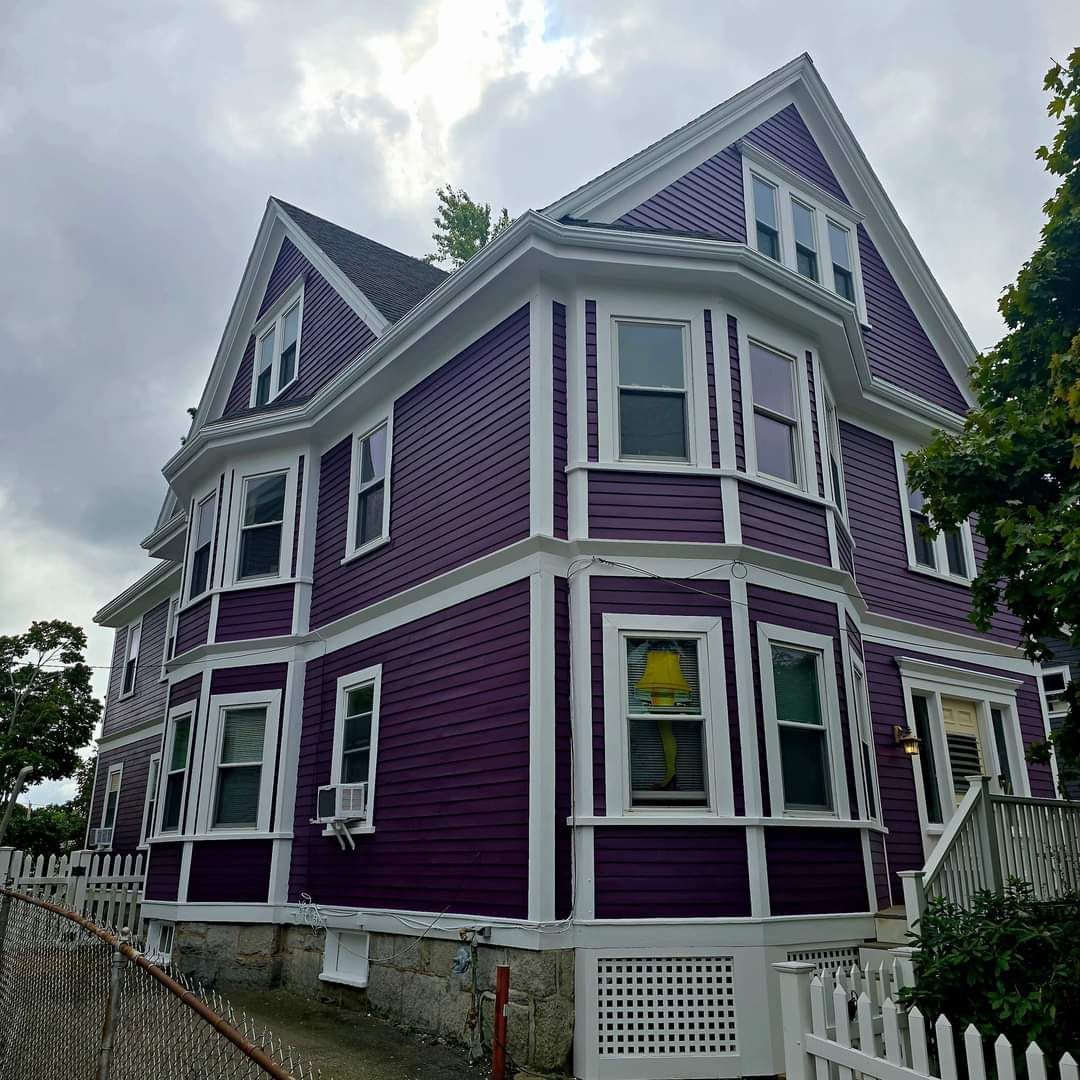 House Painting Job - After Photo at 15 Winter St in Melrose, MA