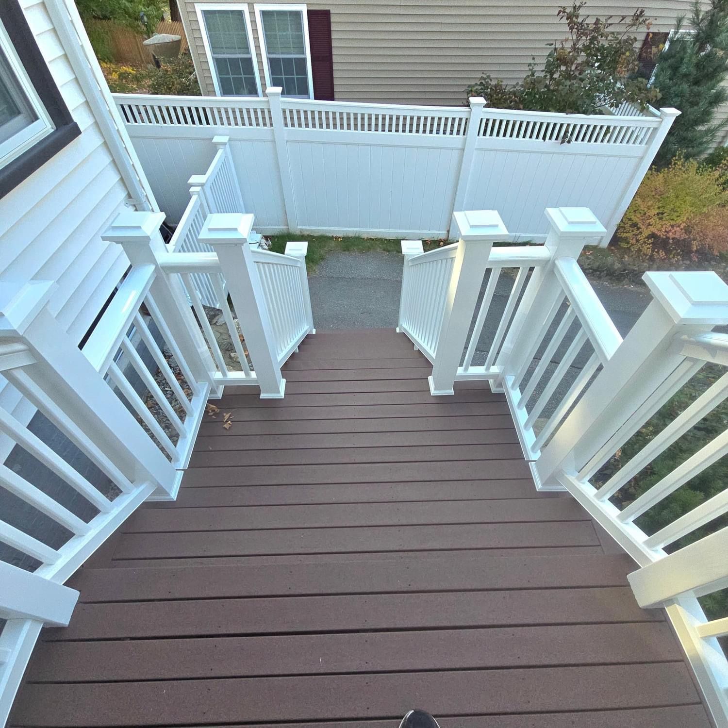 Custom Deck and Porch Renovation in Melrose