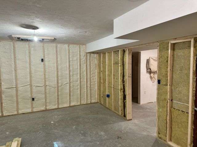 Basement Remodeling Project in Melrose, MA, by New England Painting and Contracting