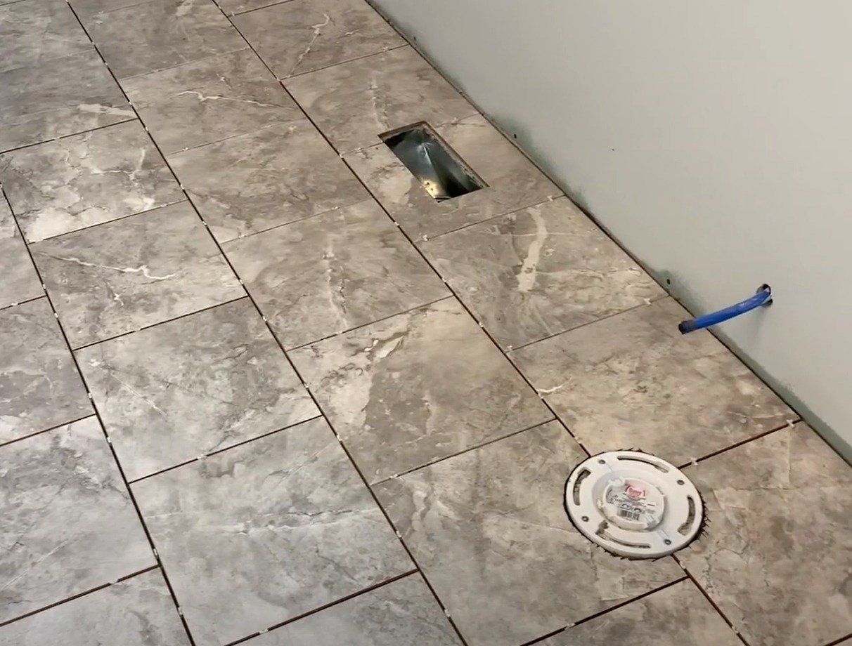 tile flooring installation