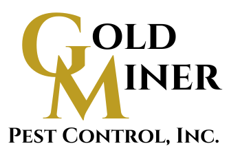 Gold Miner Pest Control Logo