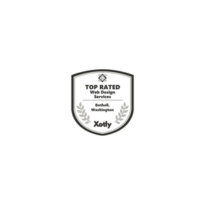 Xotly badge - top rated web design services bothell washington