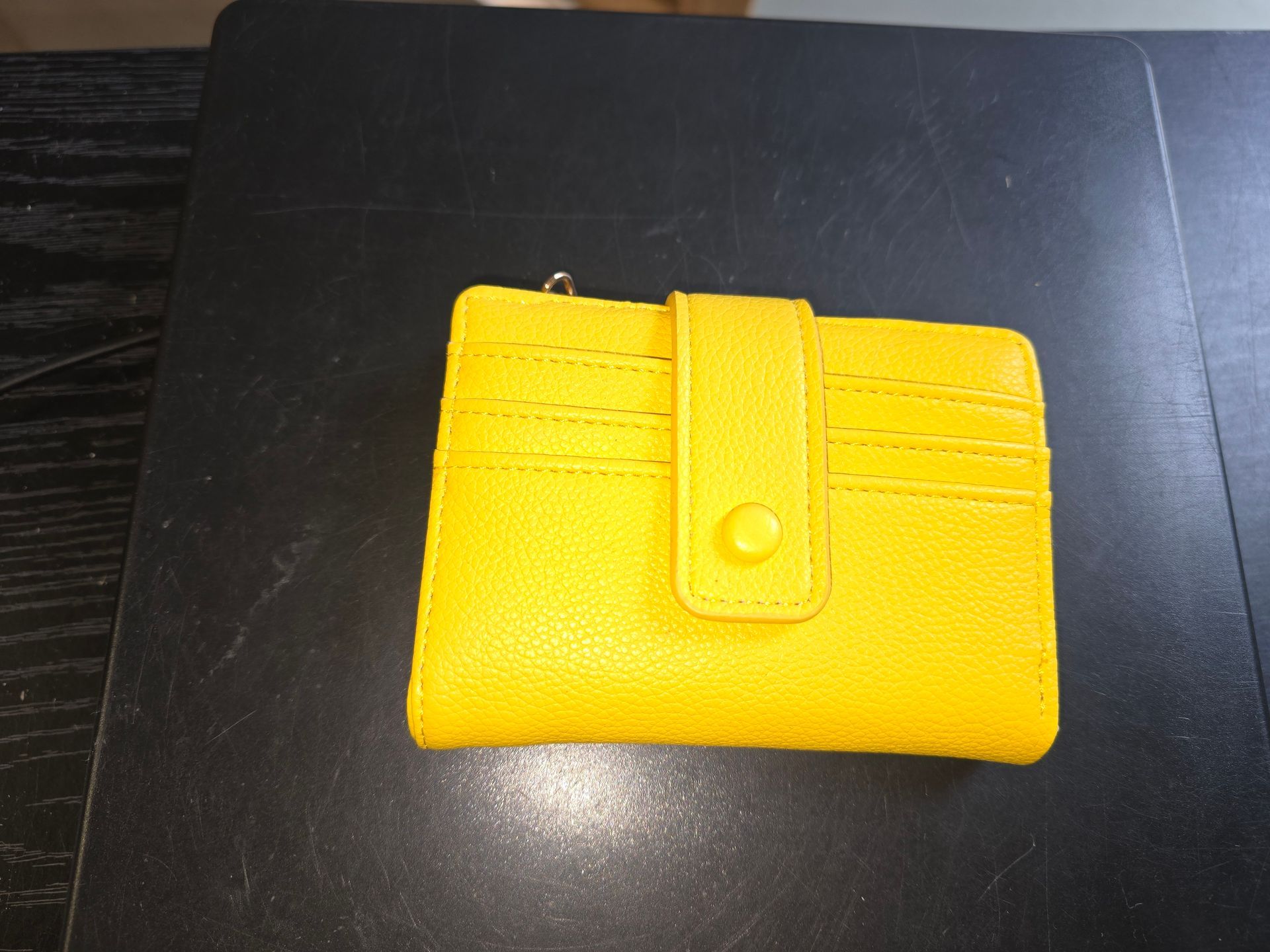 portemonnee klein geel