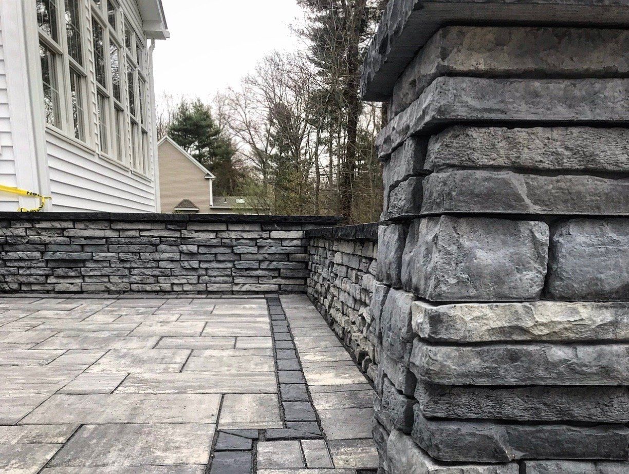 Retaining Walls & Steps Installation