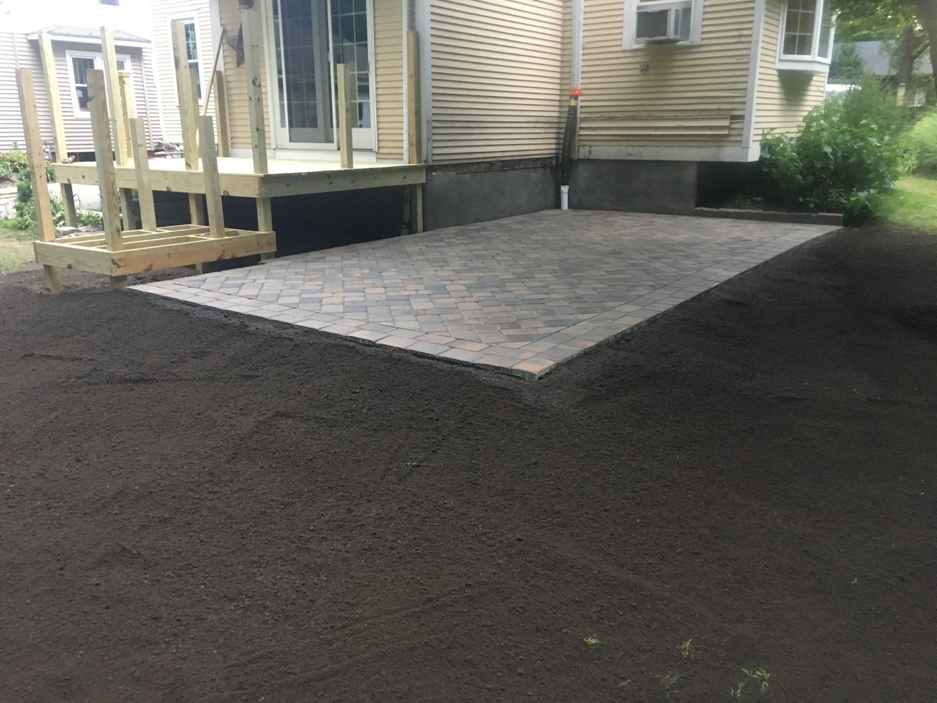 patio installation and design