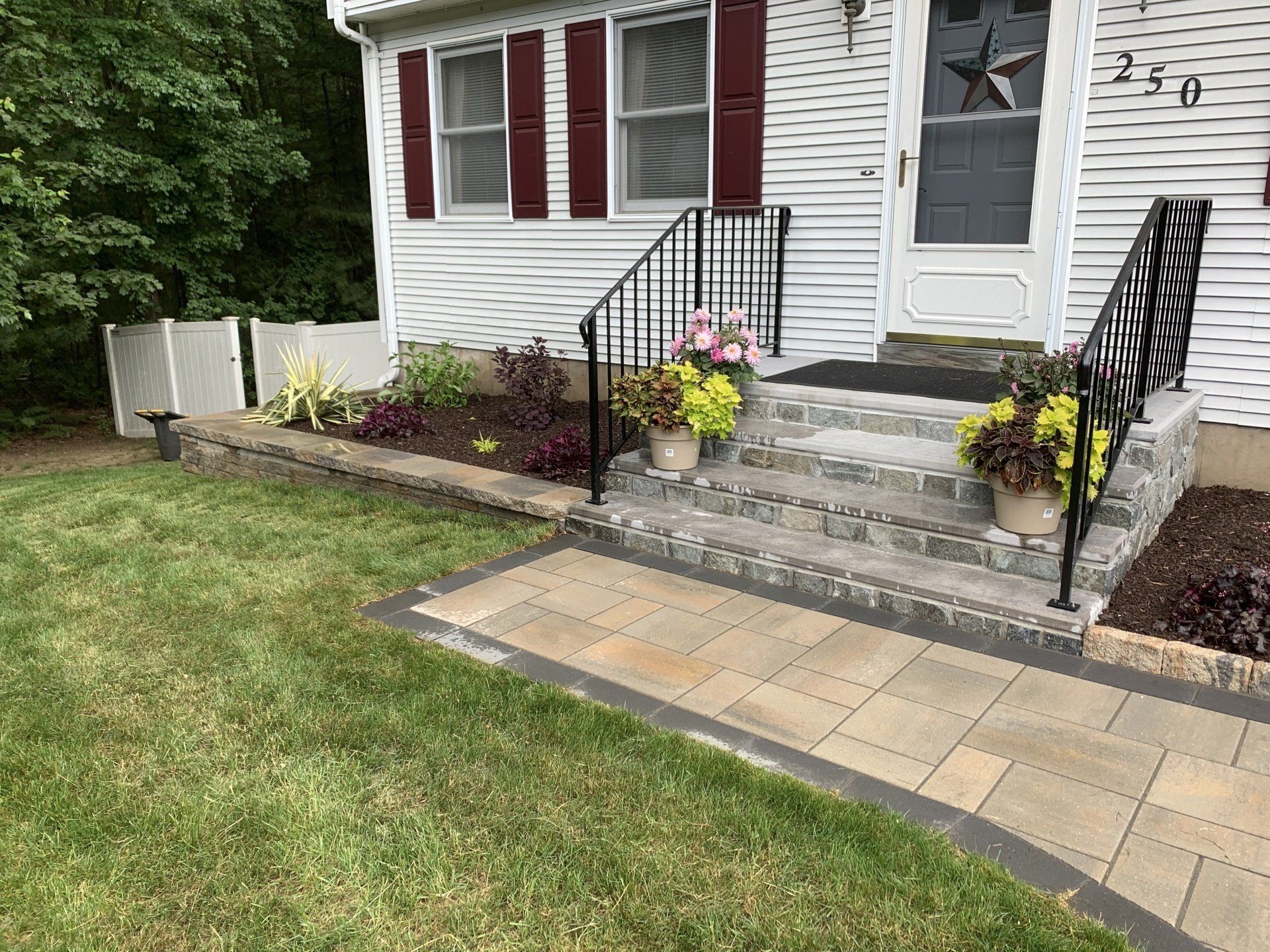 front entry landscapes