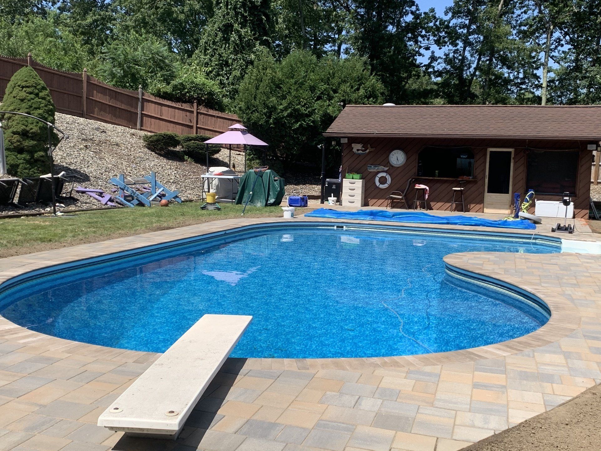 pool hardscape gallery