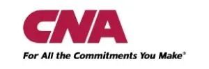 CNA logo in maroon with tagline "For All the Commitments You Make" on a white background.