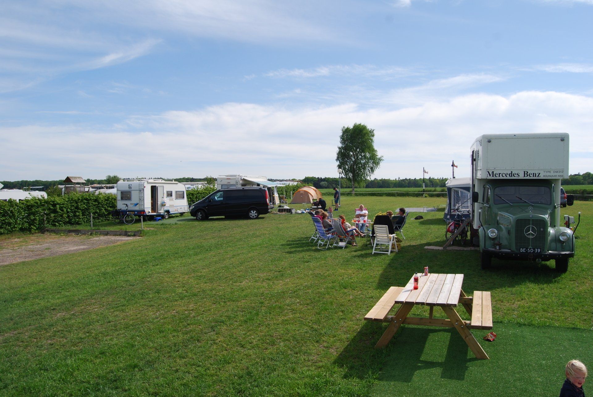 Picknicken tijdens vakantie op de Veluwe
