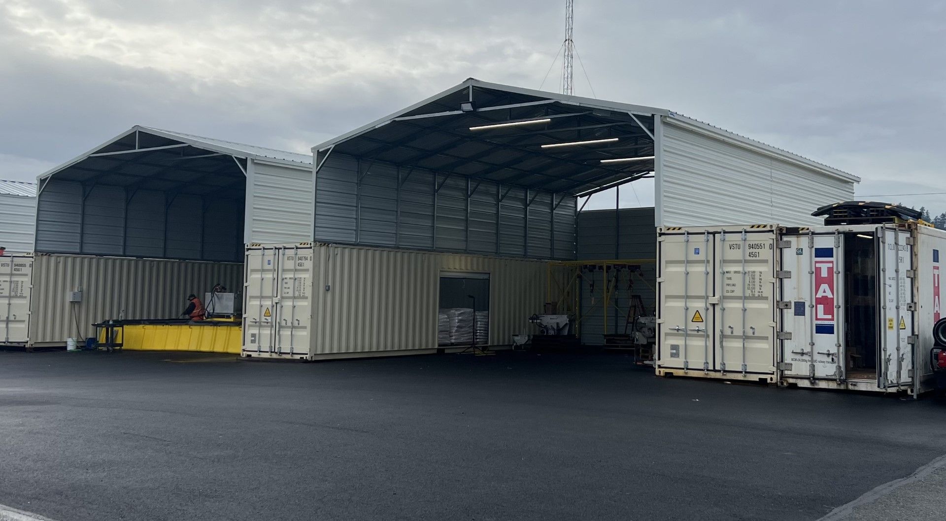 Double Container Cover