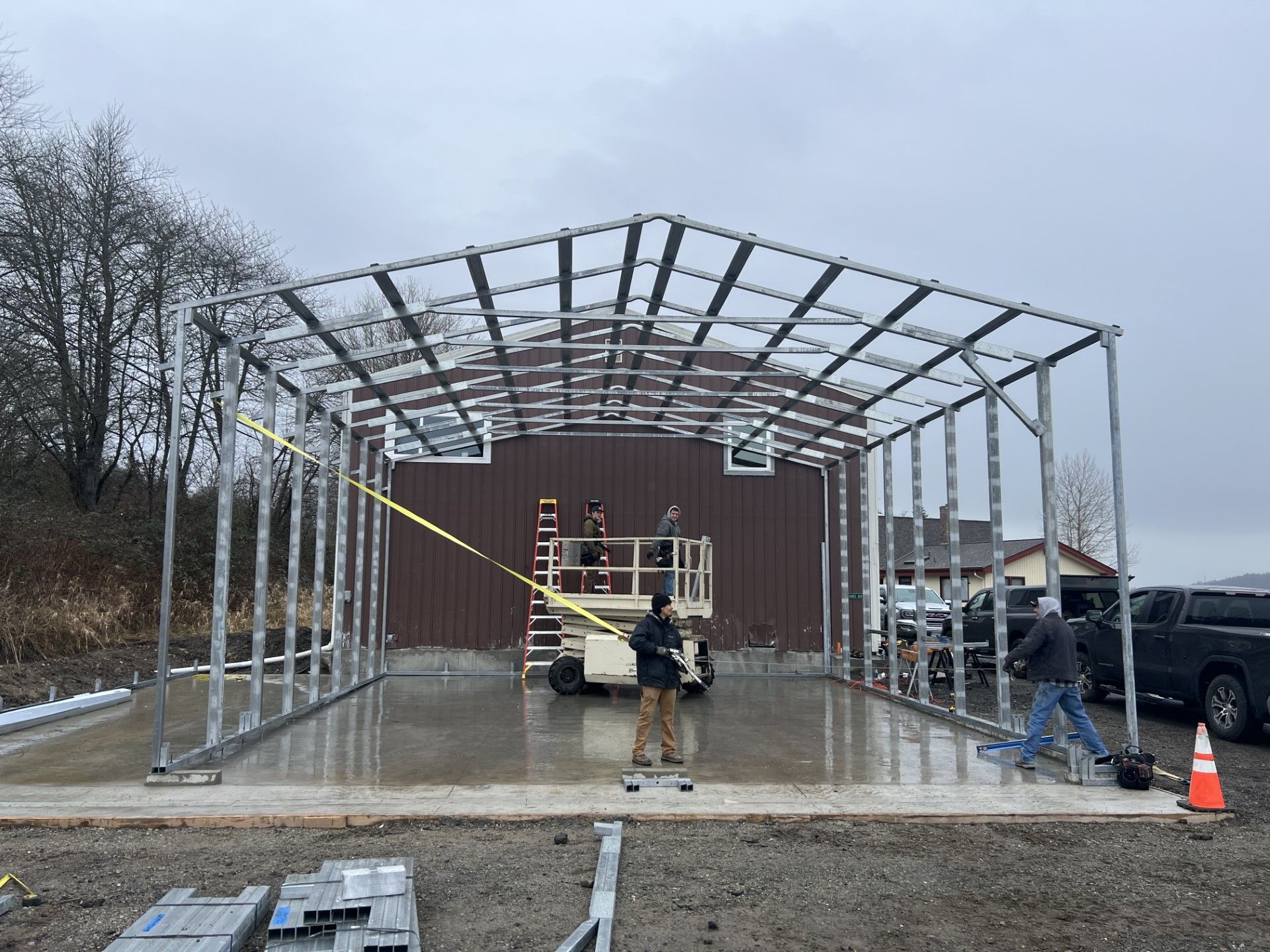 30x40 Frame out example