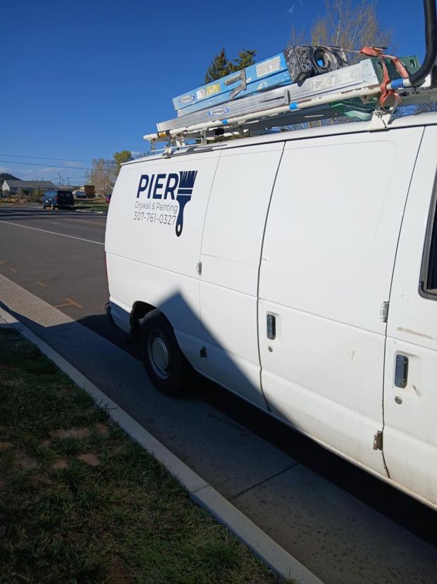 White van with 