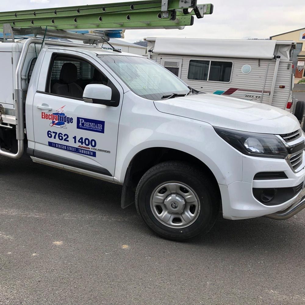 Air Conditioning Company Vehicle