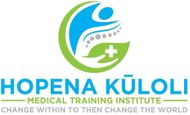 A logo for hopena kuoli medical training institute