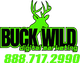 The logo for buck wild digital marketing shows a deer with antlers.