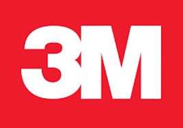 The 3m logo is white on a red background.
