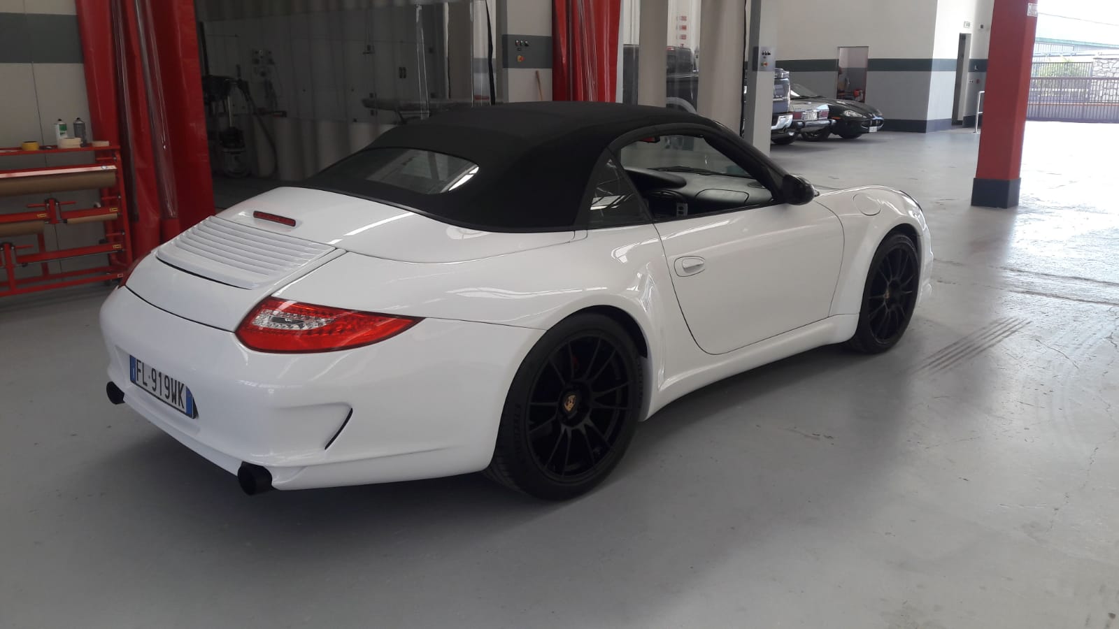 porsche carrera bianca