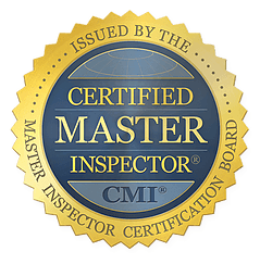 Certified Master Inspector Badge - Villa home inspection