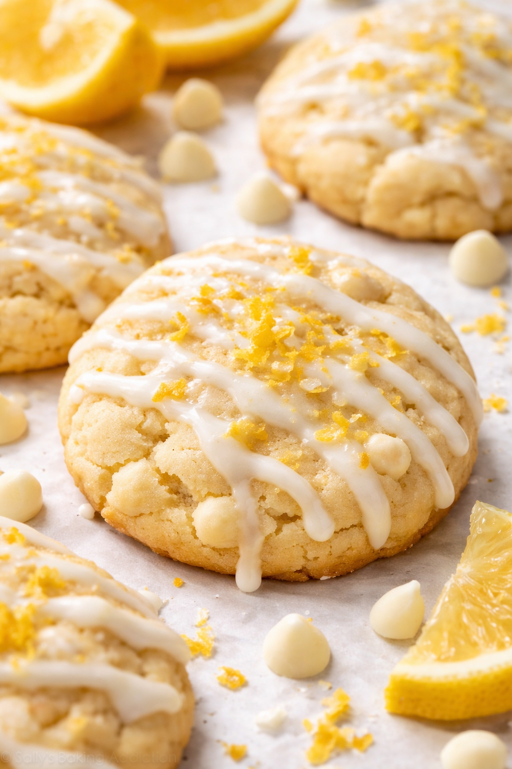 Lemon White Chocolate Cookies 4oz.