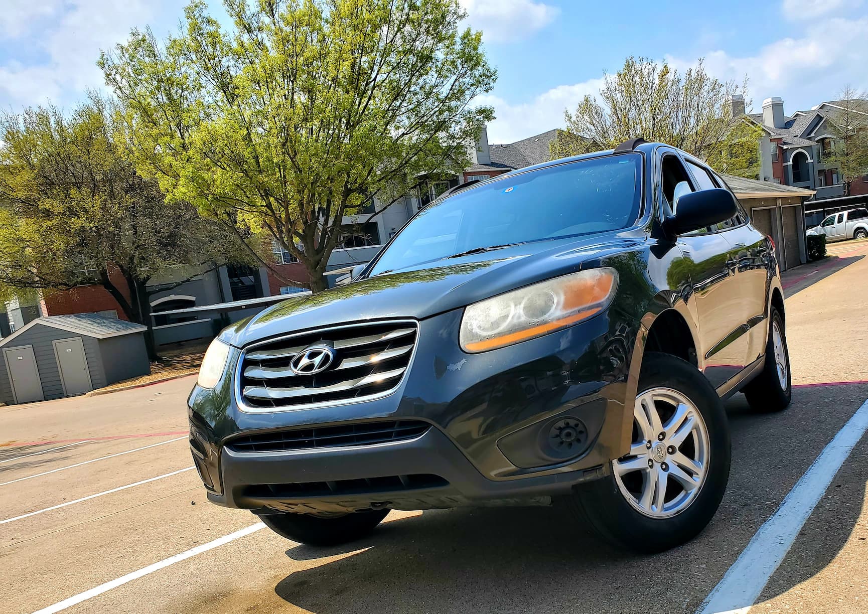 2010 Hyundai, Santa Fe Sideview2