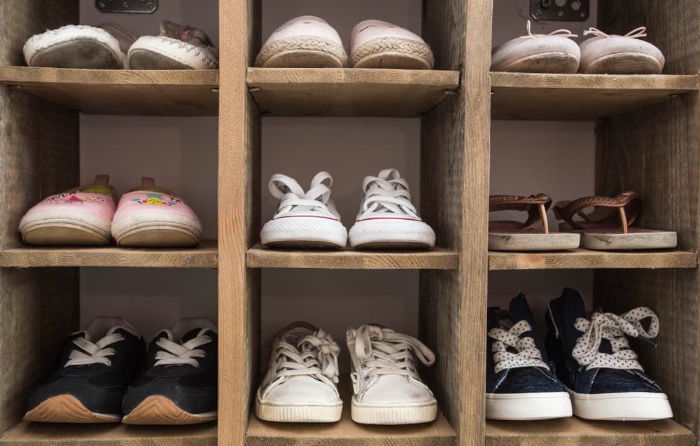 Shoe Rack — Cabinet Makers in Kew, NSW