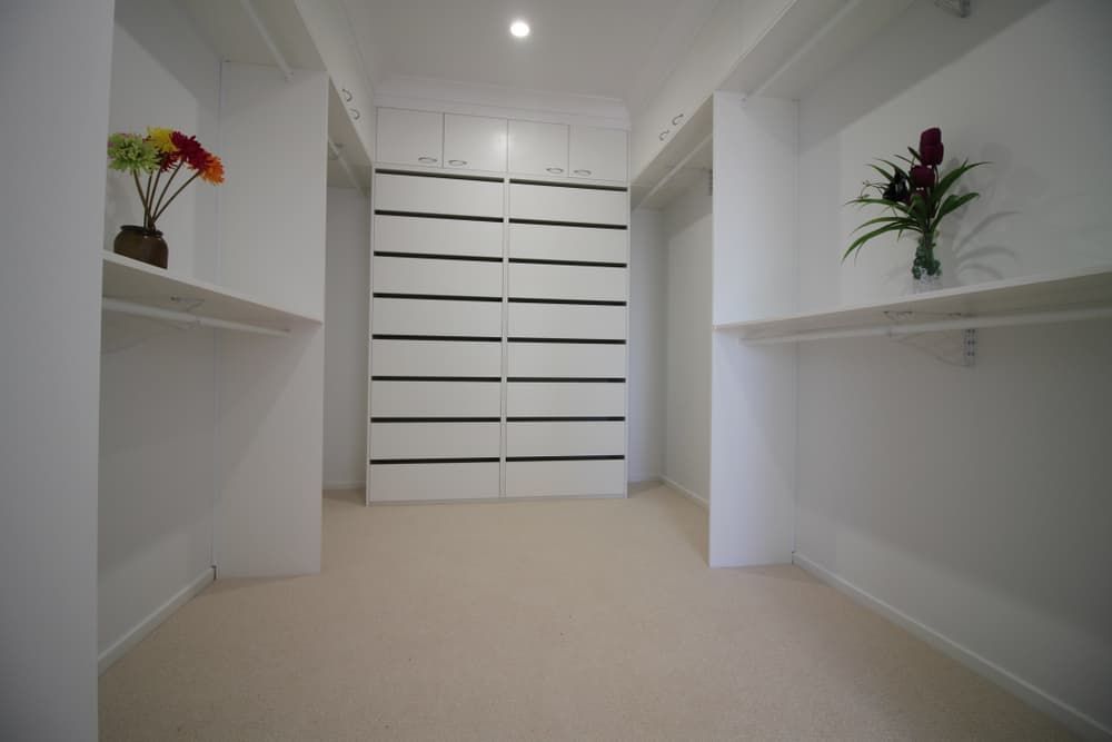 Custom Made Walk-in Wardrobe — Cabinet Makers in Kew, NSW