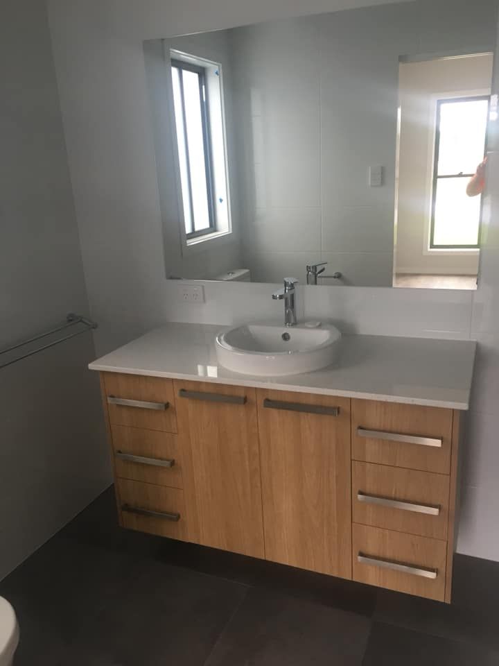 Bathroom Vanity Sink — Cabinet Makers in Kew, NSW