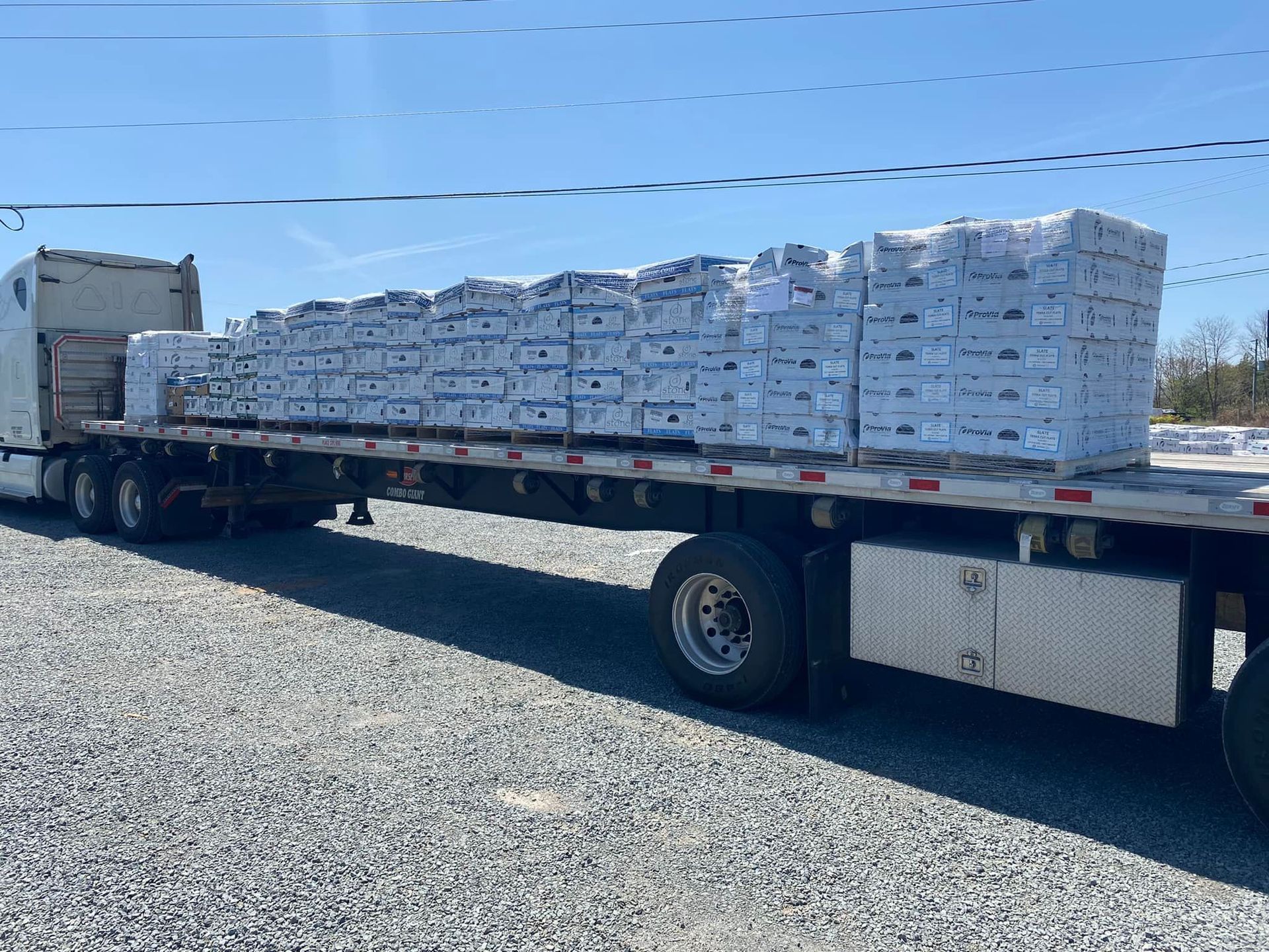 Stone with wood ceiling undersconstruction