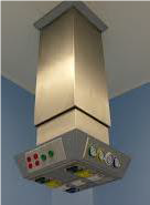 PROYECTOS Y EQUIPOS MEDICINALES - Columnas retráctiles