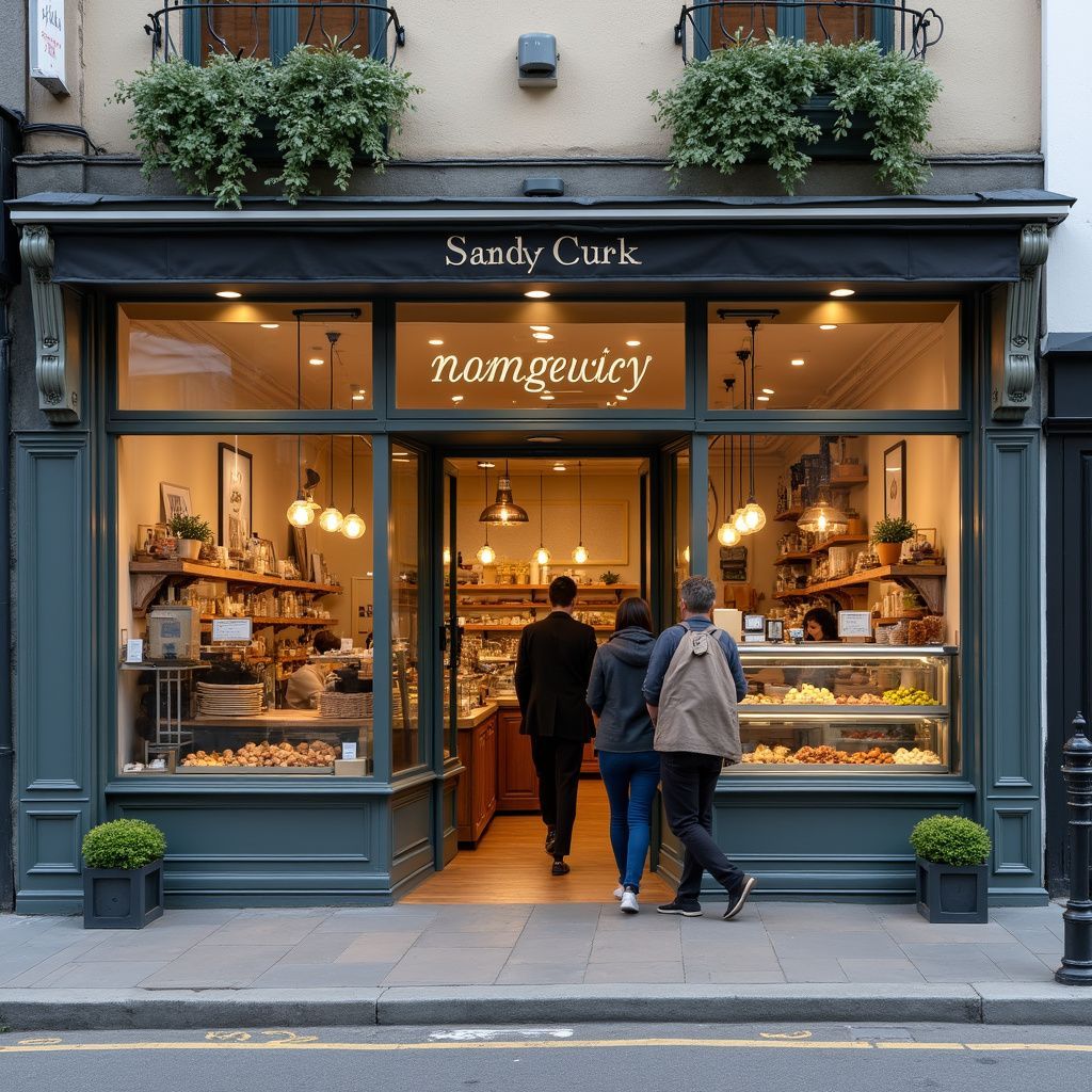 Bakery storefront: 