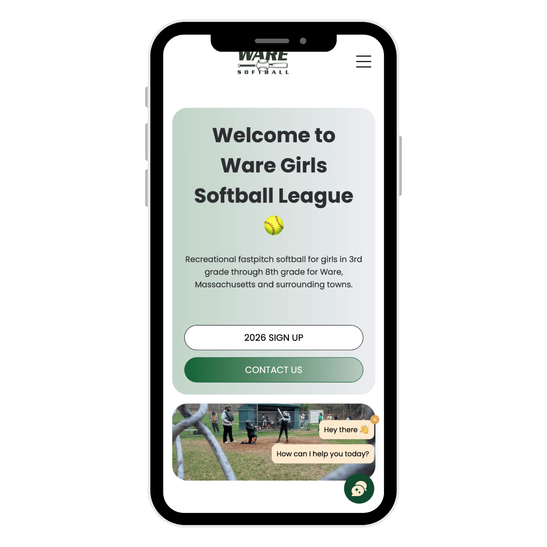 Sports Organization Website