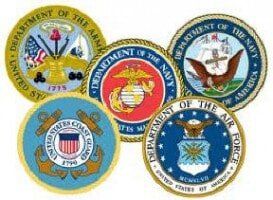 Military Insignia -Military Childcare Benefits in Highland, IN
