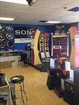 Store Front Audio Section Car Toyz INC Richmond, VA