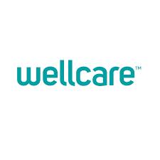 A wellcare logo on a white background.