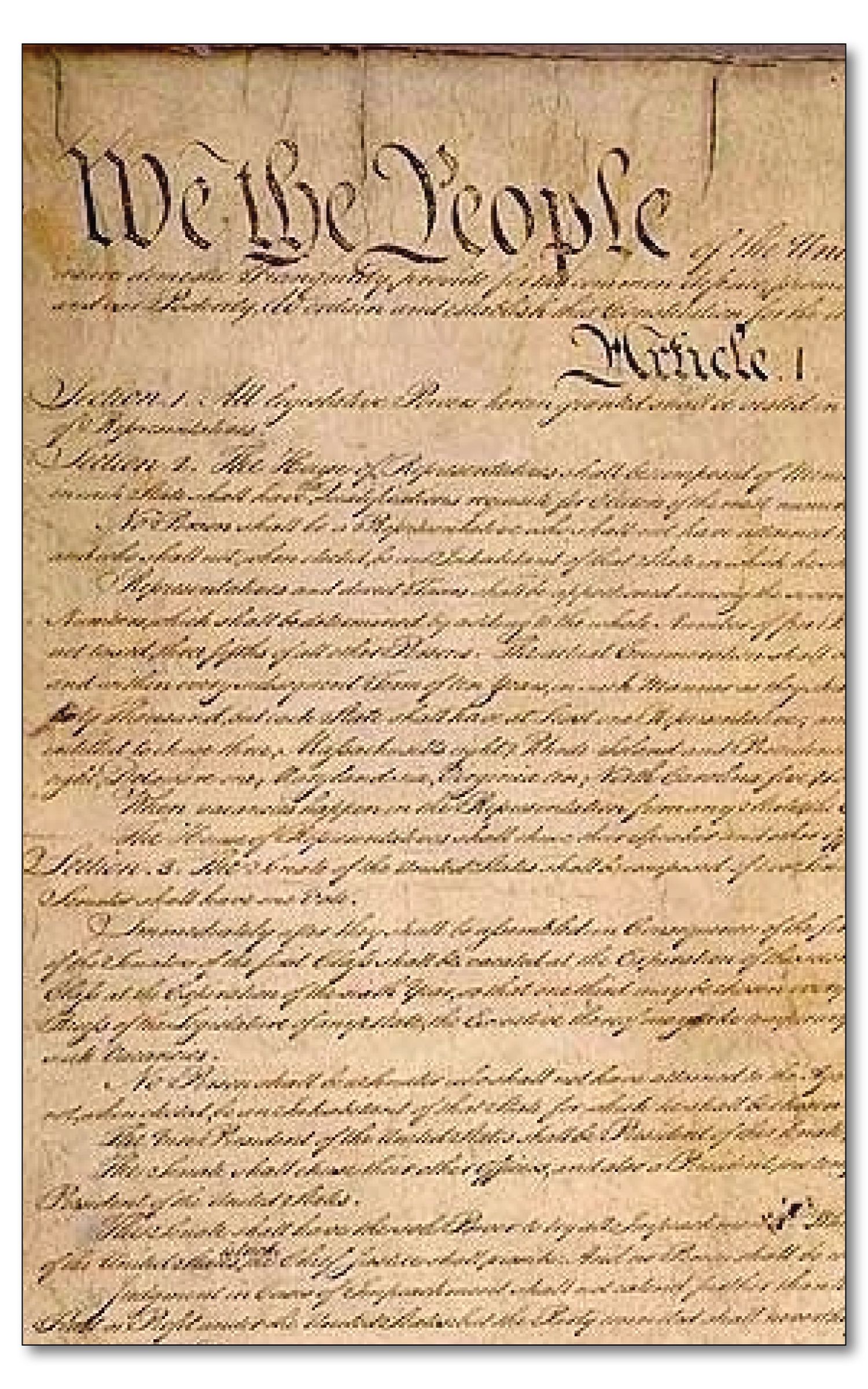 The Constitution for the United States of America