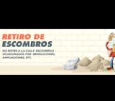 Áridos Manríquez e Hijas, retiro de escombros.