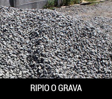 Áridos Manríquez e Hijas, ripio o grava.