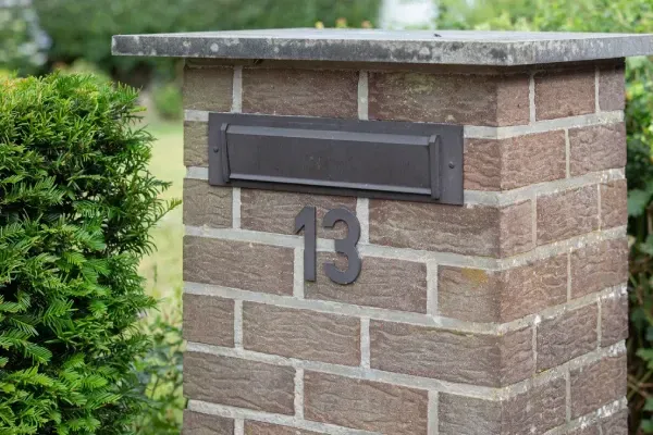 Brick mailbox construction in MN