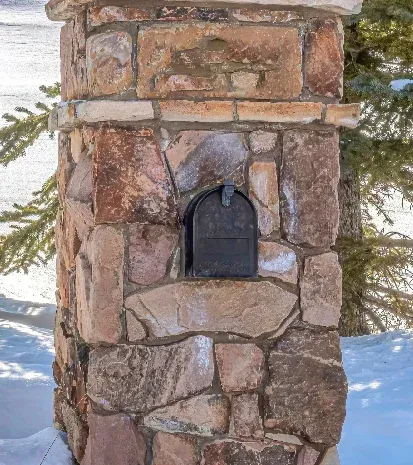 Custom Block mailbox installation