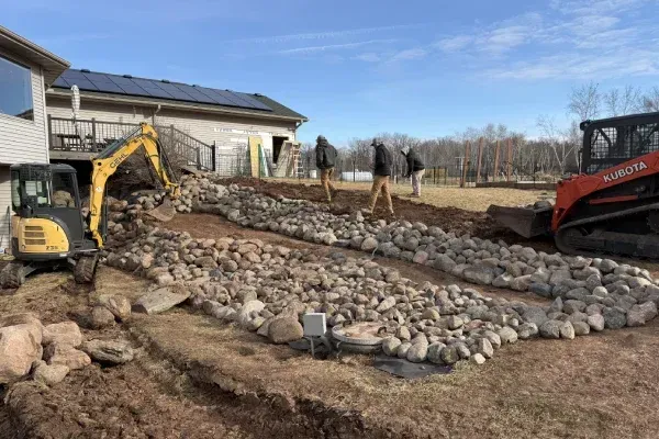 Hardscape design and installation in North Branch, MN