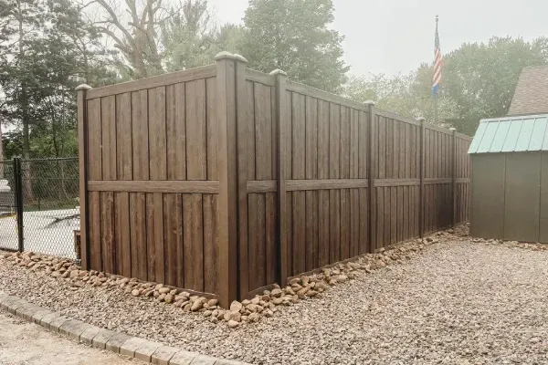 Privacy fence installation in North Branch, MN